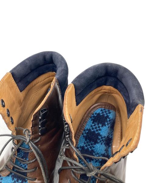 rosa mosa（ロサモサ）rosa mosa (ロサモサ) レザーブーツ ブラウン サイズ:40の古着・服飾アイテム