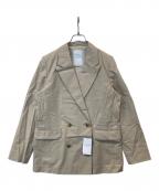 Nobleノーブル）の古着「コットンツイルイージーロングジャケット 25010240601010」｜ベージュ