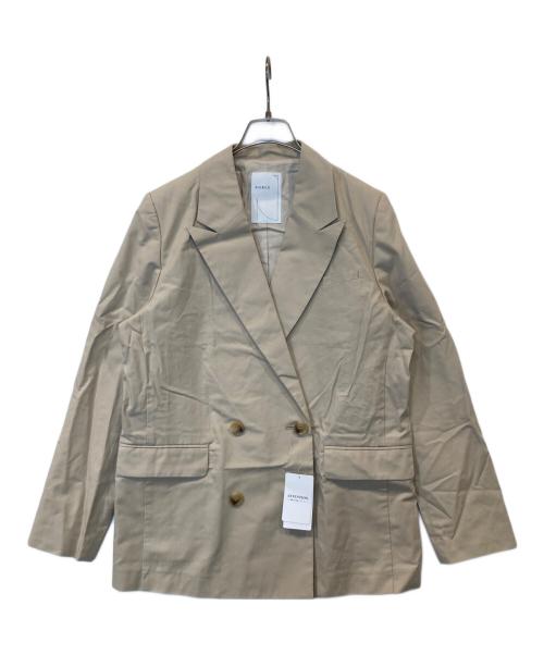 Noble（ノーブル）Noble (ノーブル) コットンツイルイージーロングジャケット 25010240601010 ベージュ サイズ:36 未使用品の古着・服飾アイテム