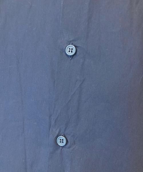 MIU MIU（ミュウミュウ）MIU MIU (ミュウミュウ) デニム地切替ブラウス　GWC027 ネイビー サイズ:38の古着・服飾アイテム