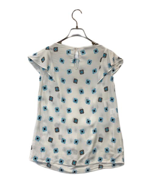 PRADA（プラダ）PRADA (プラダ) ノースリーブブラウス P9996B アイボリー サイズ:38の古着・服飾アイテム