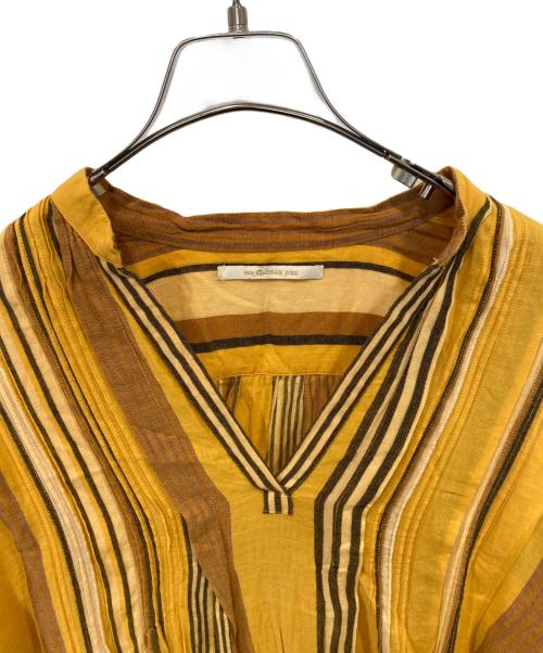 ne quittez pas（ヌキテパ）ne quittez pas (ヌキテパ) ワンピース イエロー サイズ:FREEの古着・服飾アイテム