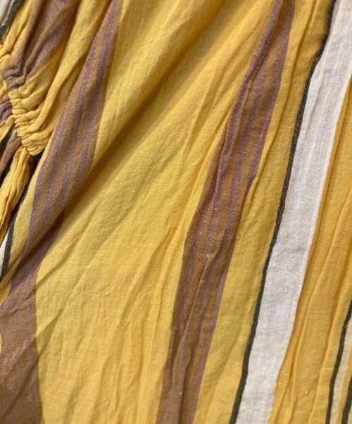 ne quittez pas（ヌキテパ）ne quittez pas (ヌキテパ) ワンピース イエロー サイズ:FREEの古着・服飾アイテム