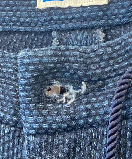 JAPAN BLUE JEANS（ジャパンブルージーンズ）JAPAN BLUE JEANS (ジャパンブルージーンズ) Sashiko Easy Tapered 11oz インディゴ刺子 JBPT10044A インディゴ サイズ:Lの古着・服飾アイテム