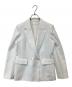 ANAYI（アナイ）の古着「バスケットツイードダブルジャケット 10241710370」｜ホワイト