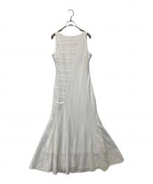 anuans（アニュアンス）の古着「ジオメトリックレースパネルワンピース 1525230188」｜ホワイト