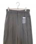 中古・古着 ELLUV (エルブ) ルーズプリーツタック袴スラックス EV24AW004 グレー サイズ:S 未使用品：3500円