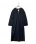 MM by MaxMara（エムエム バイ マックスマーラ）の古着「ナイロン混ワンピース 6621065706」｜ブラック