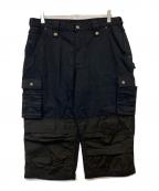 CarHarttカーハート）の古着「カーゴハーフパンツ　100455-001」｜ブラック