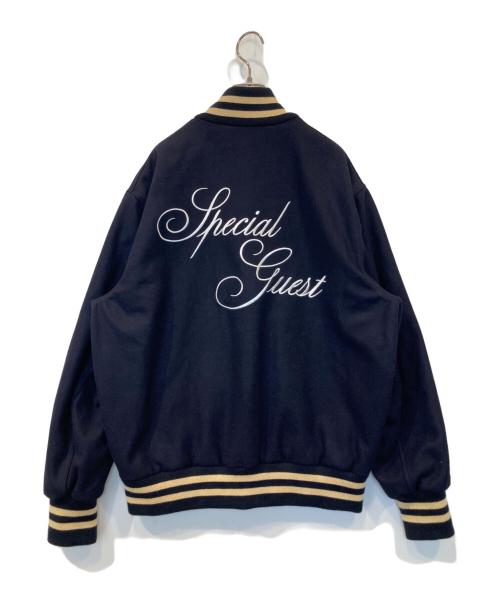 SPECIAL GUEST（スペシャルゲスト）SPECIAL GUEST (スペシャルゲスト) スタジャン 22SG-21 ネイビー サイズ:XLの古着・服飾アイテム