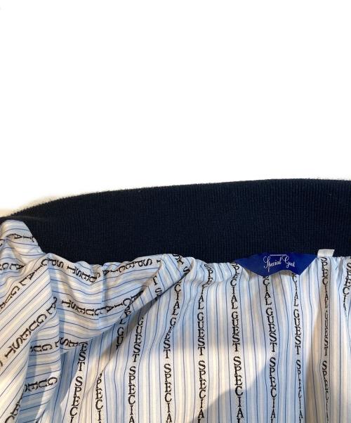 SPECIAL GUEST（スペシャルゲスト）SPECIAL GUEST (スペシャルゲスト) スタジャン 22SG-21 ネイビー サイズ:XLの古着・服飾アイテム