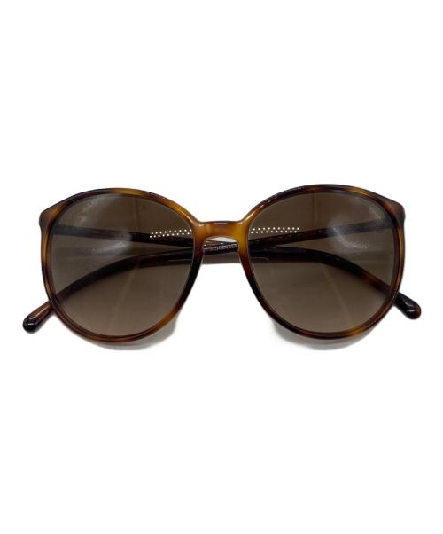 CHANEL（シャネル）CHANEL (シャネル) サングラス BC17558288 5278-A　 ブラウン サイズ:SIZE 55□17 140の古着・服飾アイテム