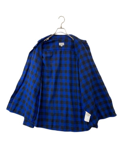 WOOLRICH（ウールリッチ）WOOLRICH (ウールリッチ) チェックシャツ ブルー×ブラック サイズ:Mの古着・服飾アイテム