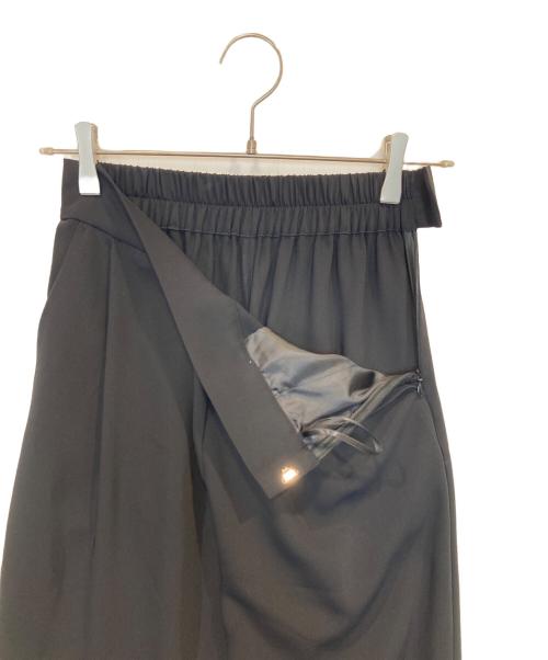 SOEJU（ソージュ）SOEJU (ソージュ) サイドタックワイドパンツ　S-00-PT-019 ブラック サイズ:Sの古着・服飾アイテム