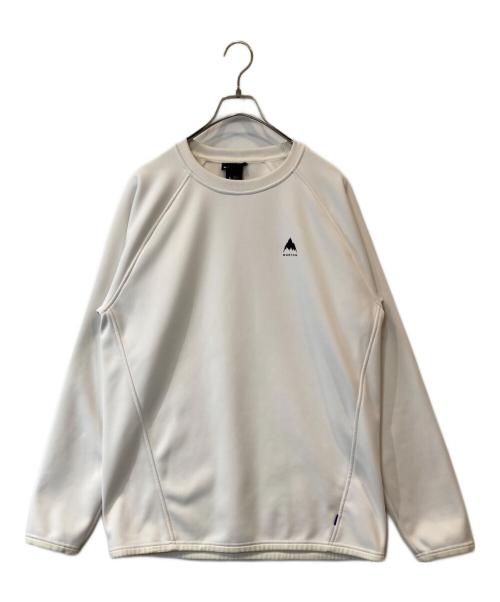 BURTON（バートン）BURTON (バートン) m crown wpf crew ホワイト サイズ:Lの古着・服飾アイテム