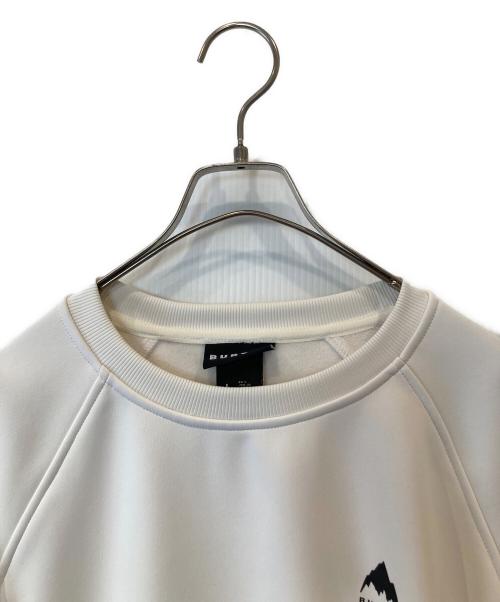 BURTON（バートン）BURTON (バートン) m crown wpf crew ホワイト サイズ:Lの古着・服飾アイテム