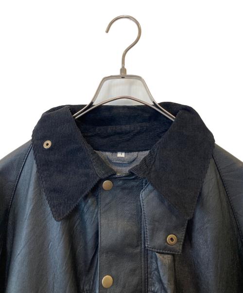 yoused（ユーズド）yoused (ユーズド) Leather Drivers JKT ブラック サイズ:1の古着・服飾アイテム