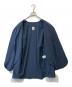 中古・古着 south2 west8 (サウスツー ウエストエイト) ノーカラーシャツ KP837 ブルー サイズ:XS：8000円