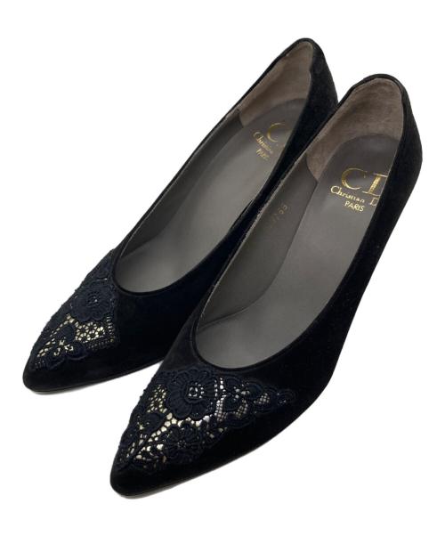 Christian Dior（クリスチャン ディオール）Christian Dior (クリスチャン ディオール) ヒールパンプス 435765 ブラック サイズ:5 1/2の古着・服飾アイテム