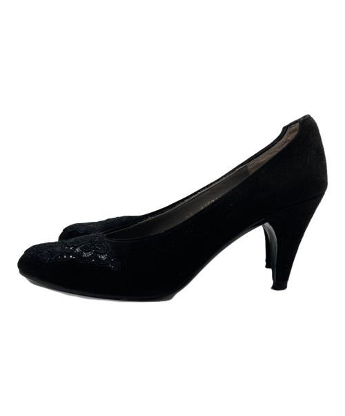 Christian Dior（クリスチャン ディオール）Christian Dior (クリスチャン ディオール) ヒールパンプス 435765 ブラック サイズ:5 1/2の古着・服飾アイテム