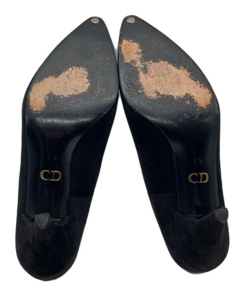 Christian Dior（クリスチャン ディオール）Christian Dior (クリスチャン ディオール) ヒールパンプス 435765 ブラック サイズ:5 1/2の古着・服飾アイテム