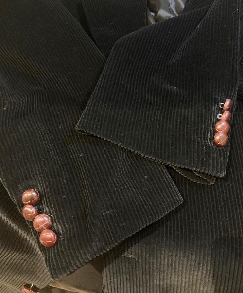BROOKS BROTHERS（ブルックスブラザーズ）BROOKS BROTHERS (ブルックスブラザーズ) コーデュロイ テーラードジャケット　17078-42 ブラック サイズ: 42Rの古着・服飾アイテム