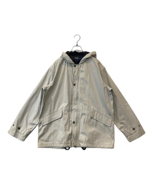 POLO RALPH LAUREN（ポロ・ラルフローレン）POLO RALPH LAUREN (ポロ・ラルフローレン) マウンテンパーカー アイボリー サイズ:Mの古着・服飾アイテム