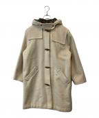 L.L.Beanエルエルビーン）の古着「裏地チェックダッフルコート」｜アイボリー