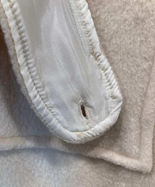 L.L.Bean（エルエルビーン）L.L.Bean (エルエルビーン) 裏地チェックダッフルコート アイボリー サイズ:不明の古着・服飾アイテム