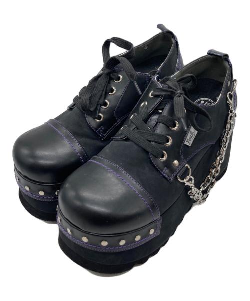 Yosuke（ヨースケ）Yosuke (ヨースケ) 厚底スニーカー 4460040 ブラック サイズ:LLの古着・服飾アイテム