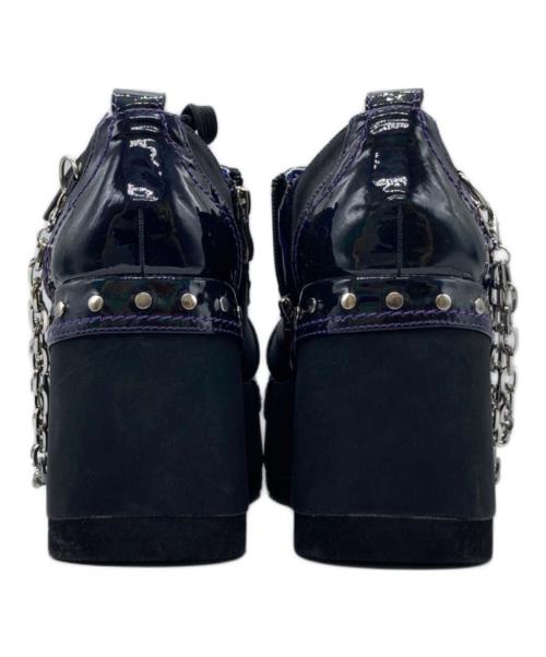 Yosuke（ヨースケ）Yosuke (ヨースケ) 厚底スニーカー 4460040 ブラック サイズ:LLの古着・服飾アイテム