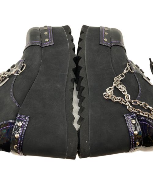 Yosuke（ヨースケ）Yosuke (ヨースケ) 厚底スニーカー 4460040 ブラック サイズ:LLの古着・服飾アイテム