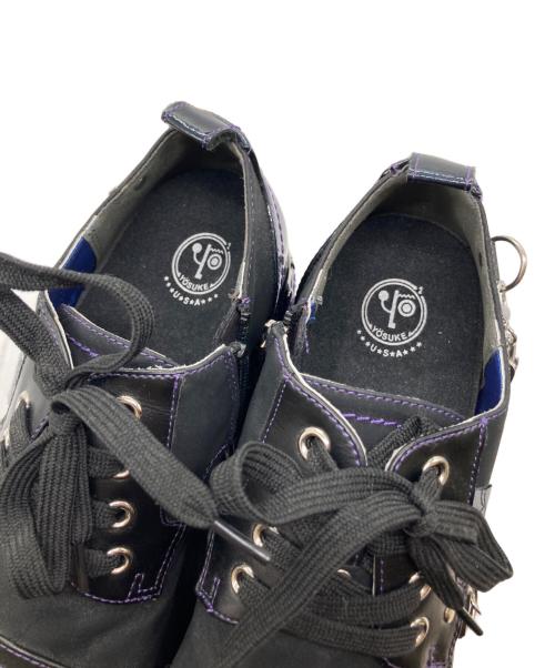 Yosuke（ヨースケ）Yosuke (ヨースケ) 厚底スニーカー 4460040 ブラック サイズ:LLの古着・服飾アイテム