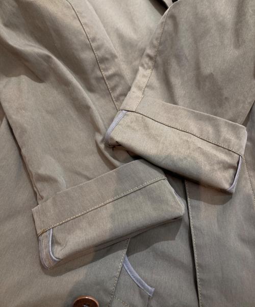 EDIFICE（エディフィス）EDIFICE (エディフィス) KOMATSU STRETCH ステンカラーコート カーキ サイズ:46の古着・服飾アイテム