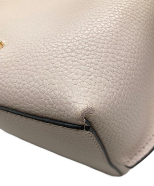 MICHAEL KORS（マイケルコース）MICHAEL KORS (マイケル・コース) 巾着ショルダーバッグ ピンクの古着・服飾アイテム