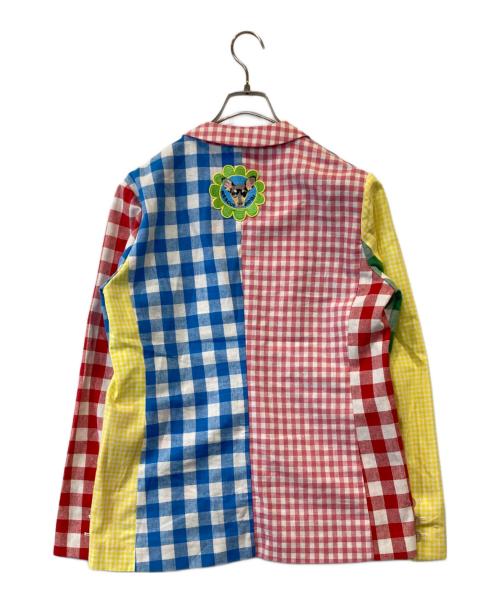 Desigual（デシグアル）Desigual (デシグアル) チェックパッチジャケット マルチカラー サイズ:M 未使用品の古着・服飾アイテム