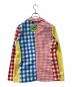 Desigual (デシグアル) チェックパッチジャケット マルチカラー サイズ:M 未使用品：6000円