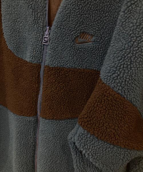 NIKE（ナイキ）NIKE (ナイキ) REVERSIBLE SWOOSH FULL ZIP JACKET AJ2701-474 ジャケット ブルー サイズ:XSの古着・服飾アイテム