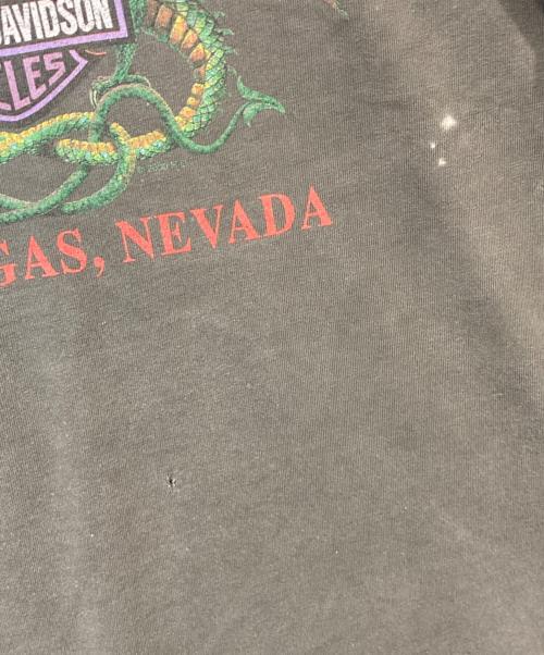 HARLEY-DAVIDSON（ハーレーダビッドソン）HARLEY-DAVIDSON (ハーレーダビッドソン) プリントTシャツ ブラウン サイズ:XLの古着・服飾アイテム