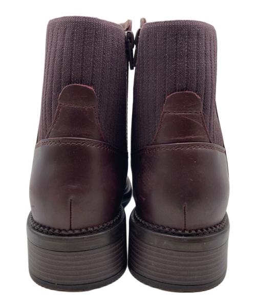 CLARKS（クラークス）CLARKS (クラークス) サイドゴアブーツ 261743554055 ブラウン サイズ:UK 5 1/2の古着・服飾アイテム