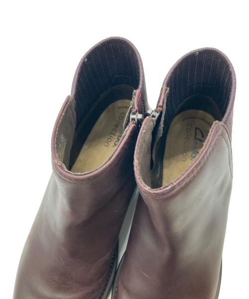 CLARKS（クラークス）CLARKS (クラークス) サイドゴアブーツ 261743554055 ブラウン サイズ:UK 5 1/2の古着・服飾アイテム