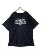 HARLEY-DAVIDSONハーレーダビッドソン）の古着「プリントTシャツ」｜ブラック