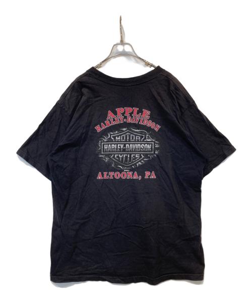 HARLEY-DAVIDSON（ハーレーダビッドソン）HARLEY-DAVIDSON (ハーレーダビッドソン) プリントTシャツ ブラック サイズ:XLの古着・服飾アイテム
