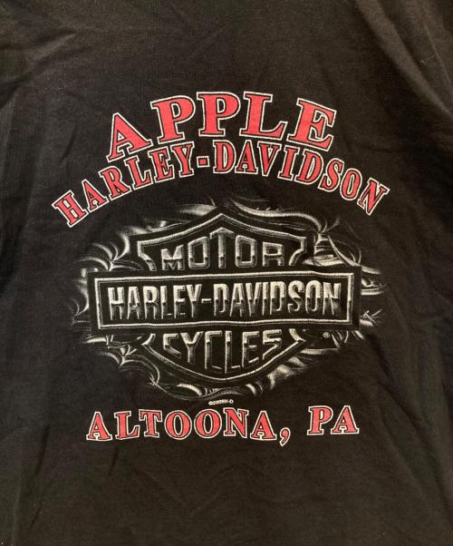 HARLEY-DAVIDSON（ハーレーダビッドソン）HARLEY-DAVIDSON (ハーレーダビッドソン) プリントTシャツ ブラック サイズ:XLの古着・服飾アイテム