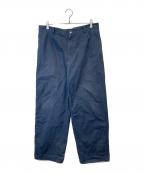 stussyステューシー）の古着「ワークパンツ」｜ネイビー