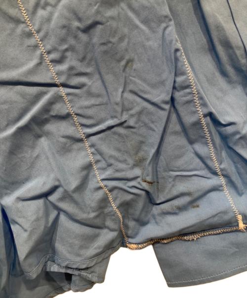 Stockholm Surfboard Club（ストックホルム サーフボード クラブ）STOCKHOLM SURFBOARD CLUB　 (ストックホルム サーフボード クラブ) ペイントシャツ スカイブルー サイズ:44の古着・服飾アイテム