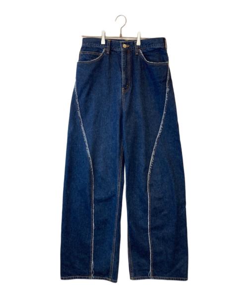 jieda（ジエダ）Jieda (ジエダ) USED LOOSE FIT JEANS jie-22S-PT01-B デニムパンツ インディゴ サイズ:1の古着・服飾アイテム
