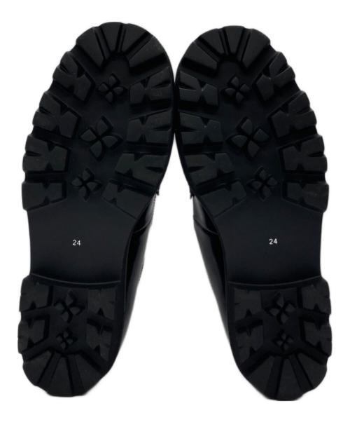 kurashi&trips publishing（クラシアンドトリップス パブリッシング）KURASHI&Trips PUBLISHING (クラシアンドトリップス パブリッシング) Tストラップシューズ ブラック サイズ:24の古着・服飾アイテム