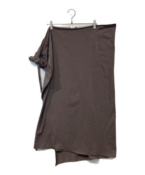STUDIO DOE（スタジオドゥ）Studio Doe (スタジオドゥ) ラップスカート グレー サイズ:Sの古着・服飾アイテム