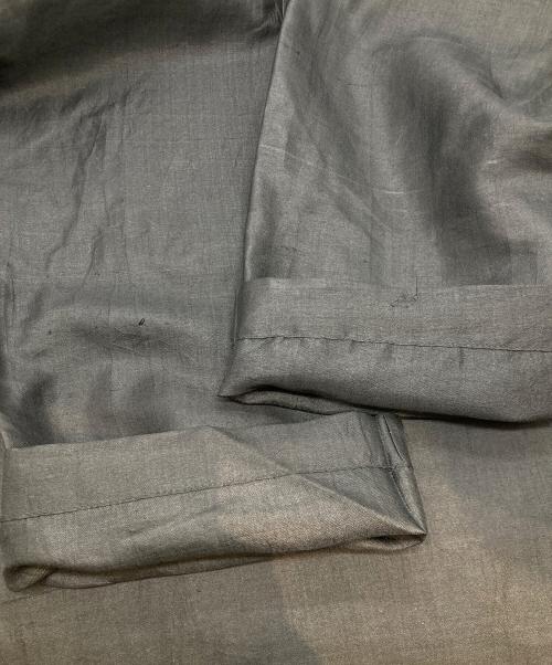 BUNON（ブノン）BUNON (ブノン) シルクセーラーブラウス ブラック サイズ:FREEの古着・服飾アイテム